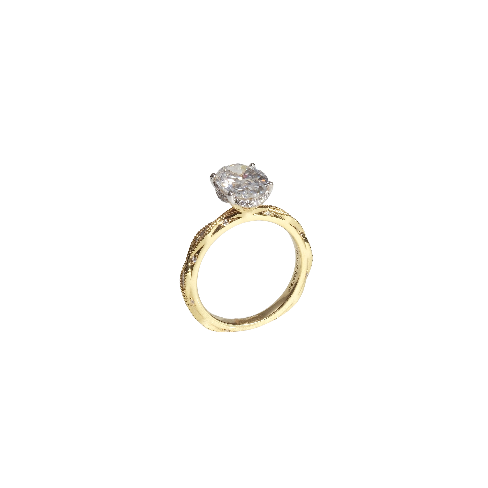 Emerald Starburst Cocktail Ring