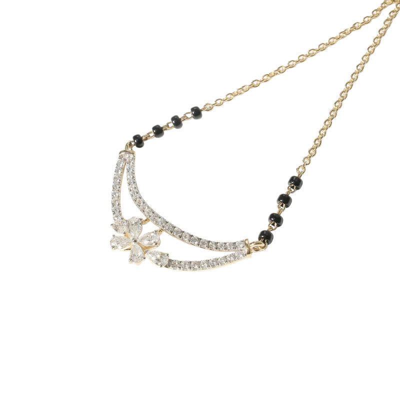 Floral Grace Mangalsutra